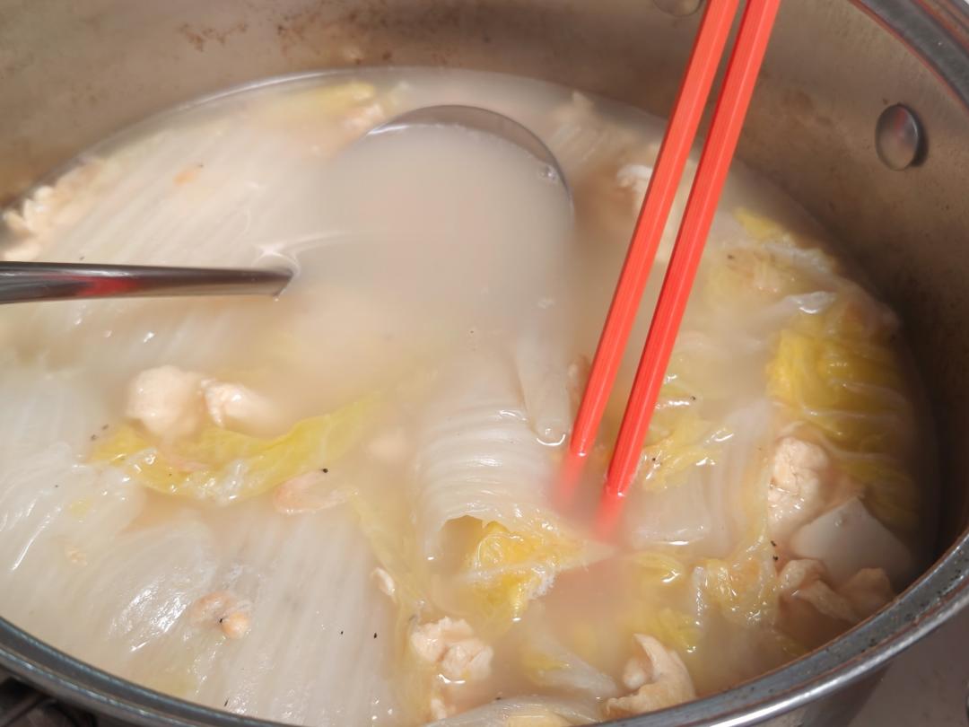 白菜豆腐汤