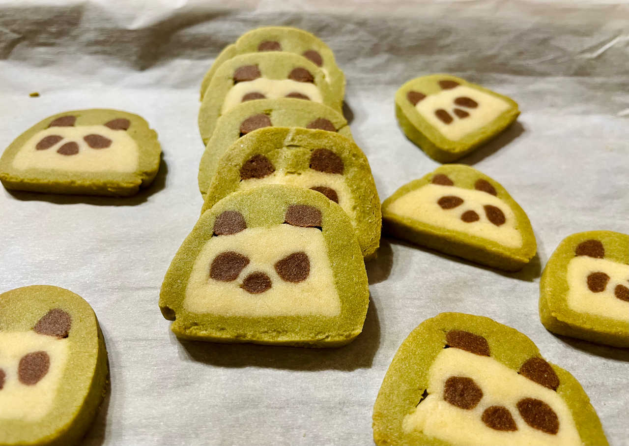 【熊猫饼干】：萌化你的心！让造型饼干不再难做！
