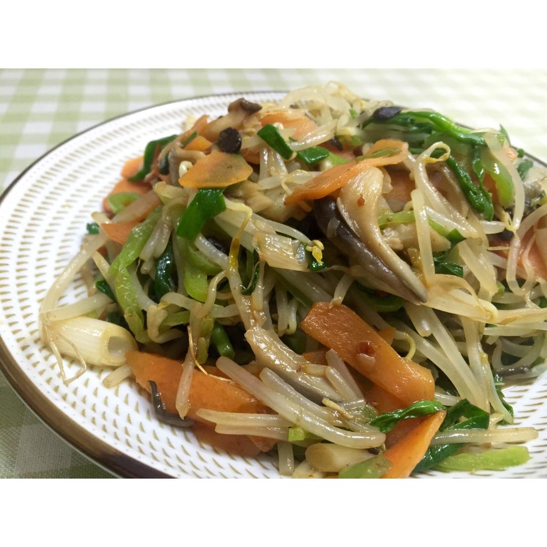 家常炒合菜
