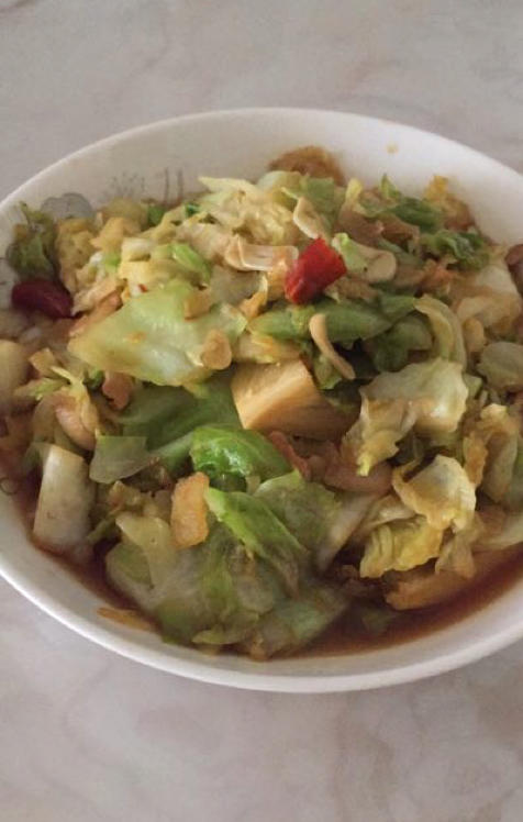 干锅手撕包菜