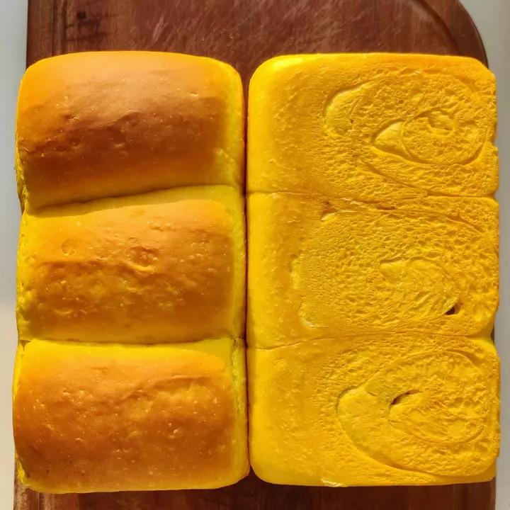 南瓜炼奶吐司