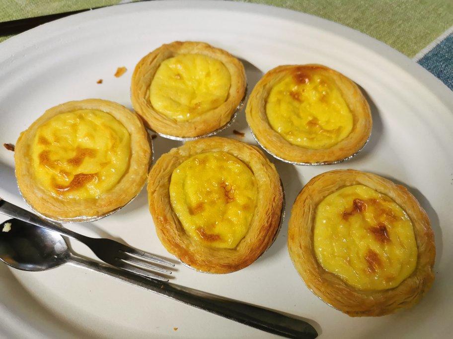 空气炸锅版全蛋葡式蛋挞『秒杀KFC』悠伴空气炸锅