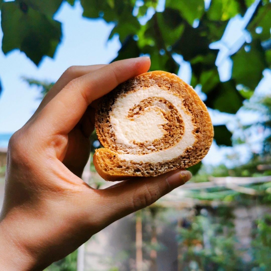 [低碳生酮低卡]魔芋粉蛋糕卷