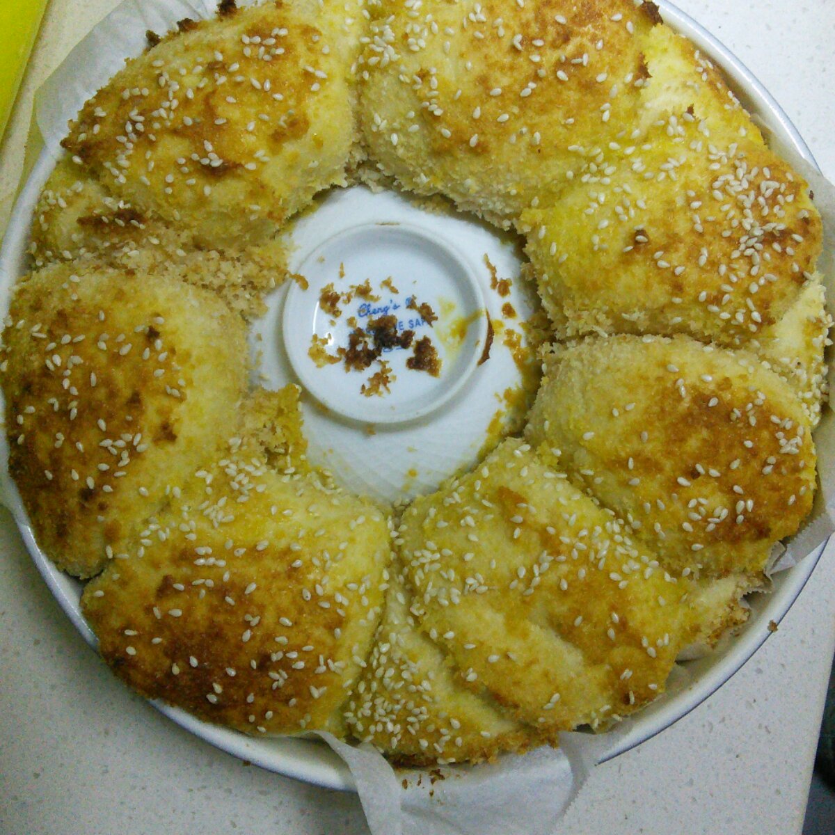 椰蓉奶酪堡垒包