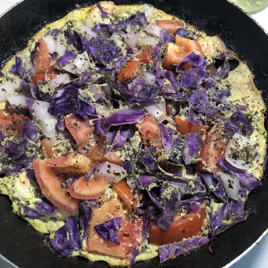 快手意大利烘蛋Frittata减脂早餐