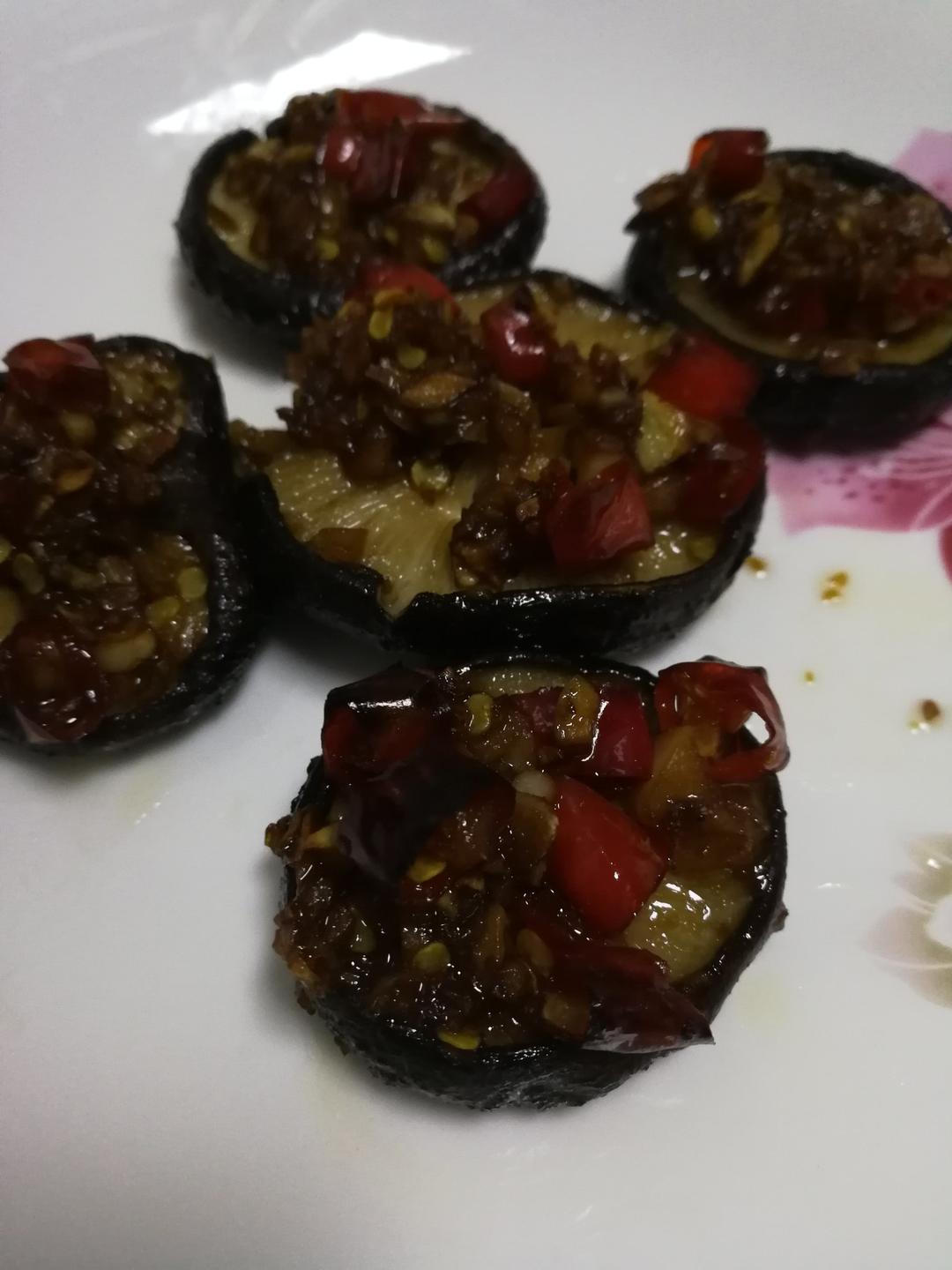 蒜蓉孜然烤香菇