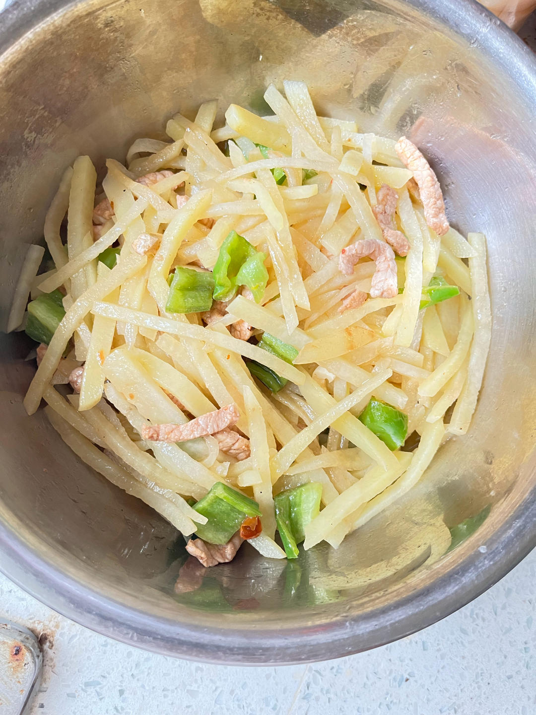 醋溜土豆丝