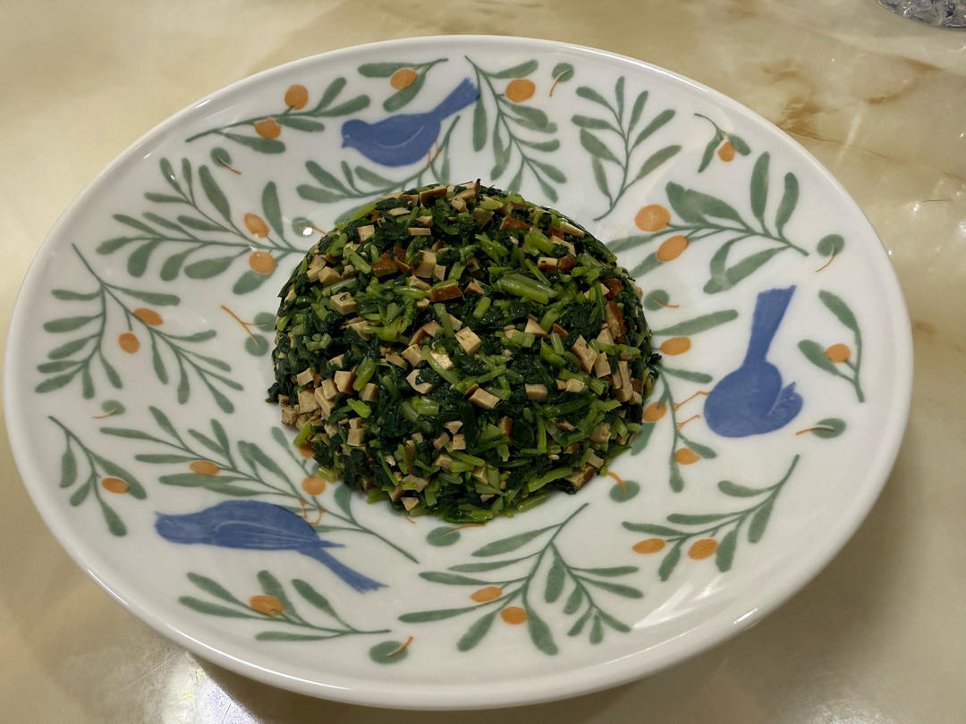 马兰头拌香干