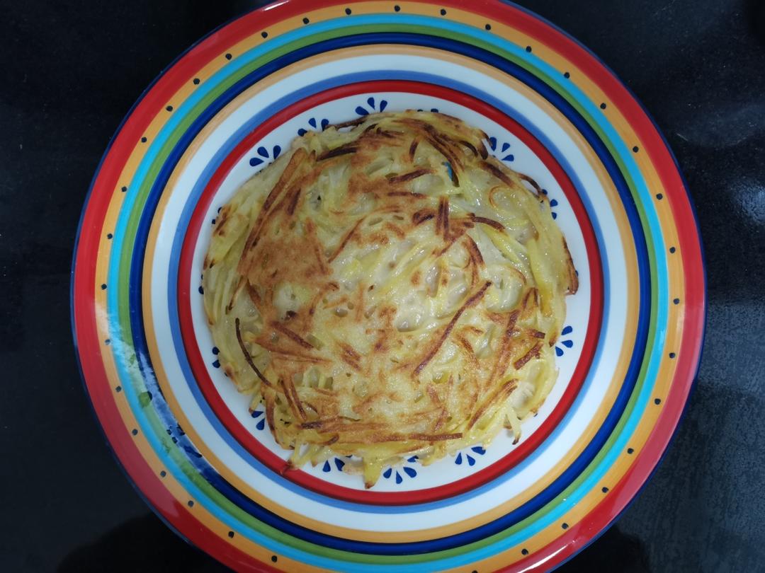 土豆丝饼的做法