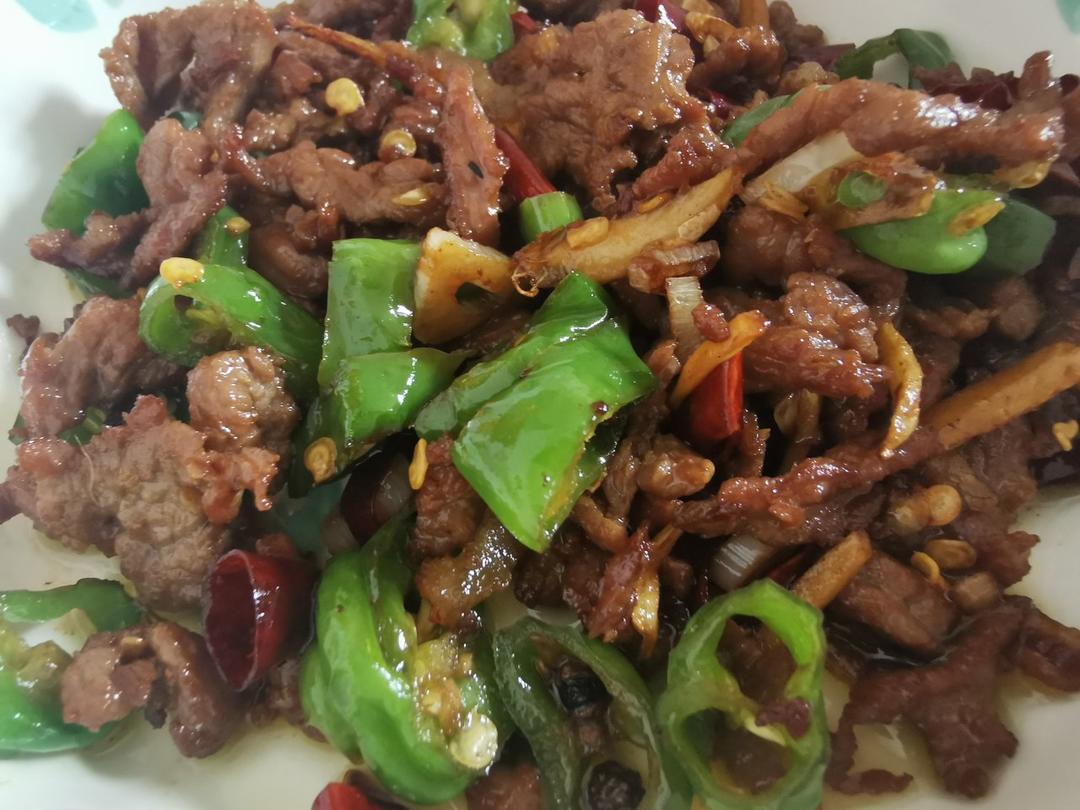 小炒牛肉