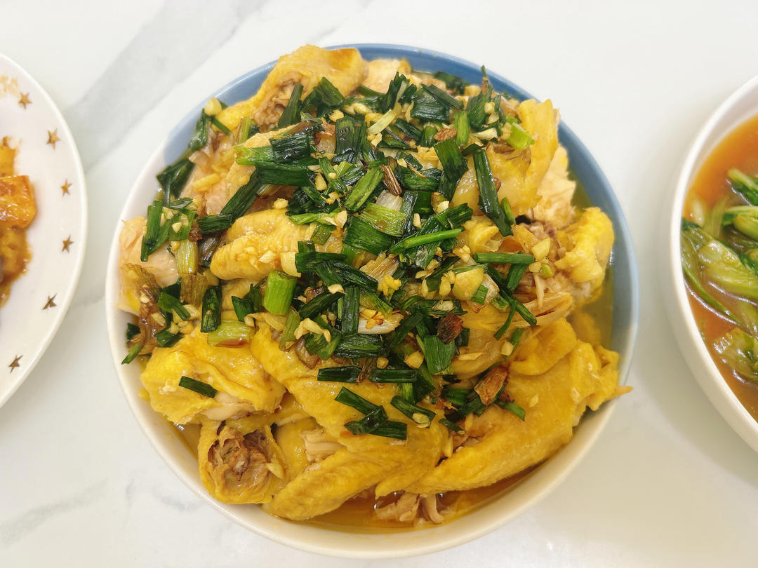葱油鸡（详细版.吃了忘不了的美味）