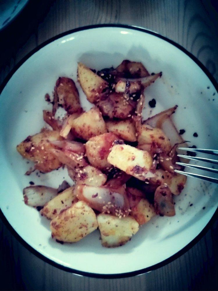 在家复制烧烤味土豆/孜然土豆