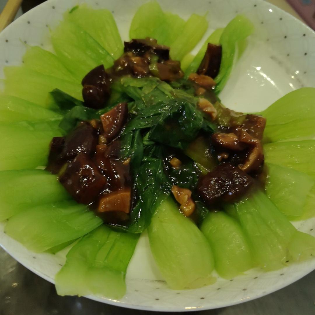 蚝油香菇小油菜
