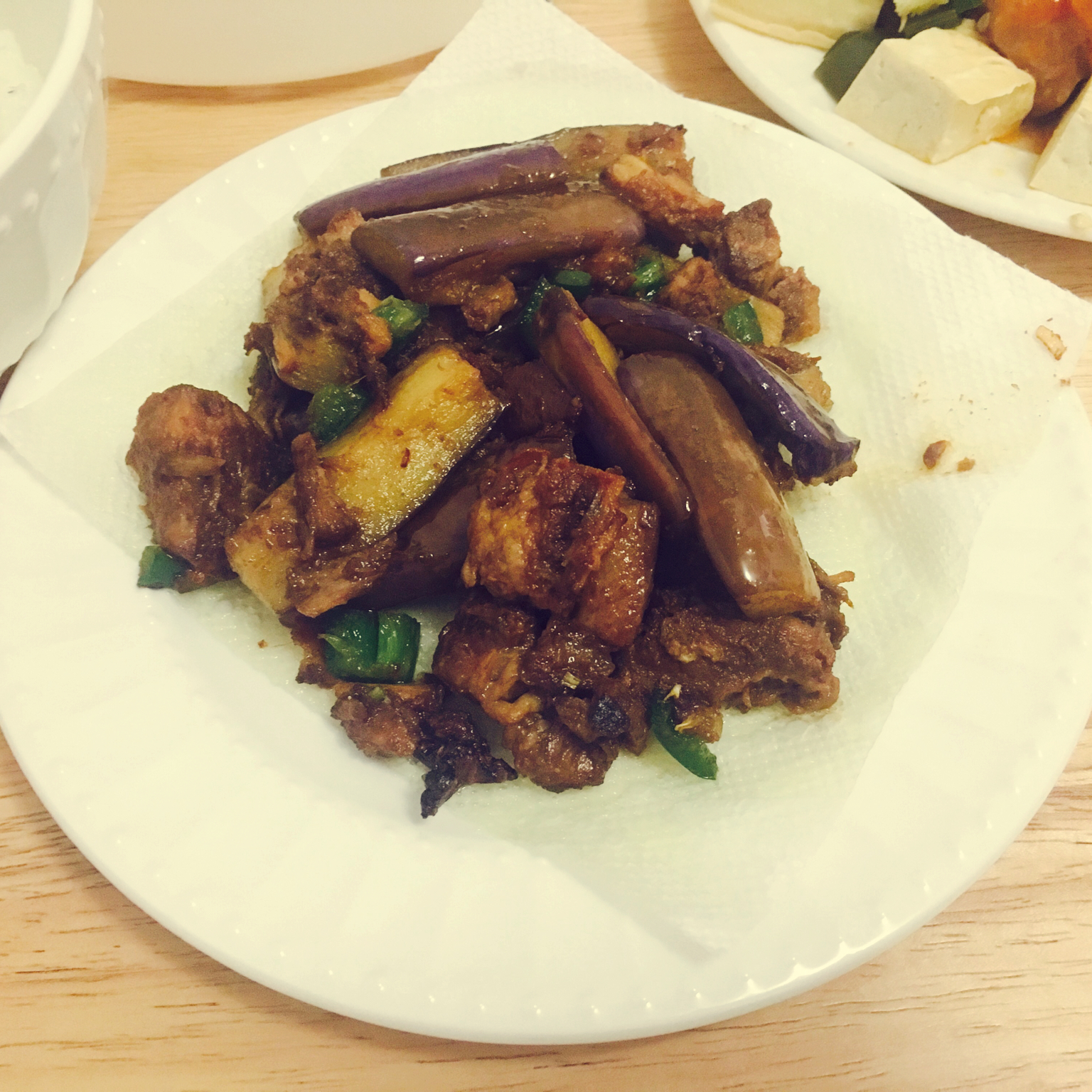 老丁的私房菜-油焖茄子