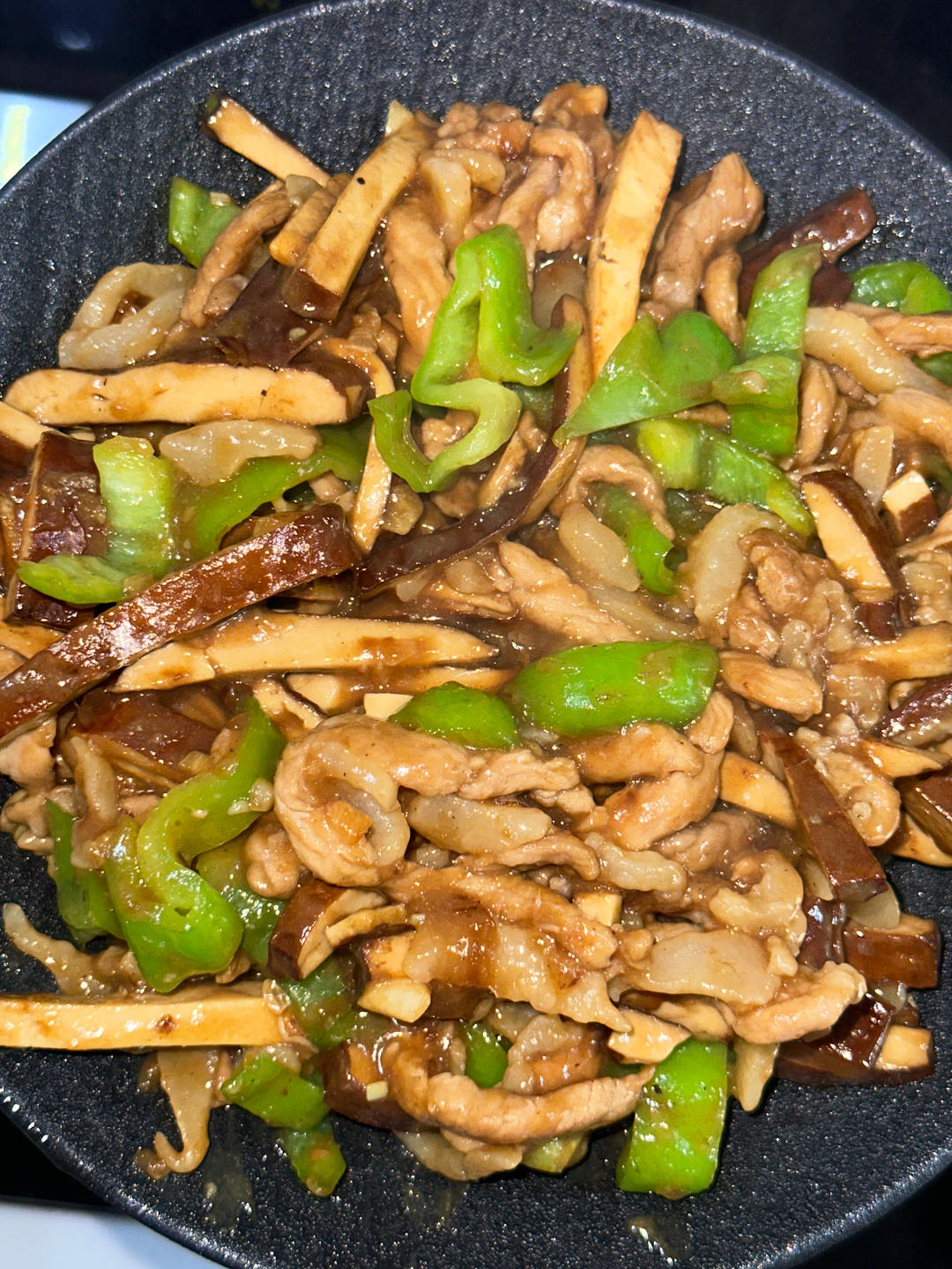 香干肉丝，家常菜