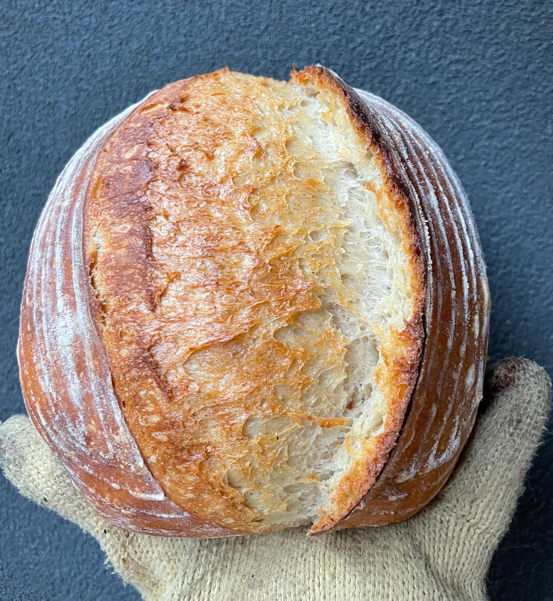 如何制作气孔开放的基础款欧包