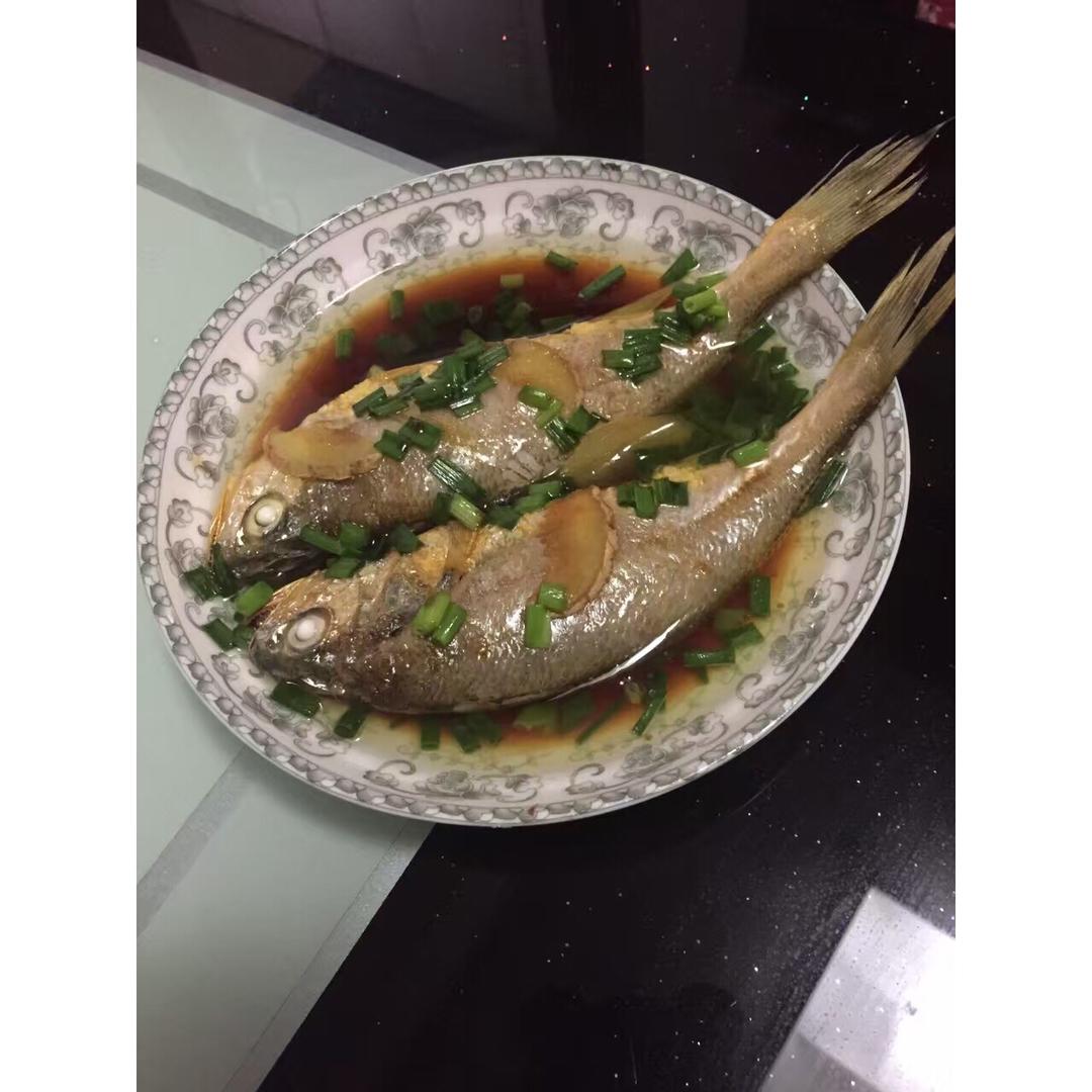 葱油小黄鱼