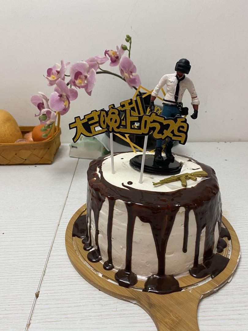 🔥奥利奥咸奶油淋面生日蛋糕（八寸）