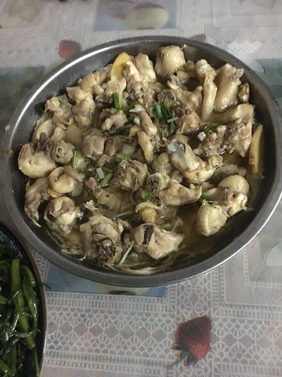 清蒸鸡肉