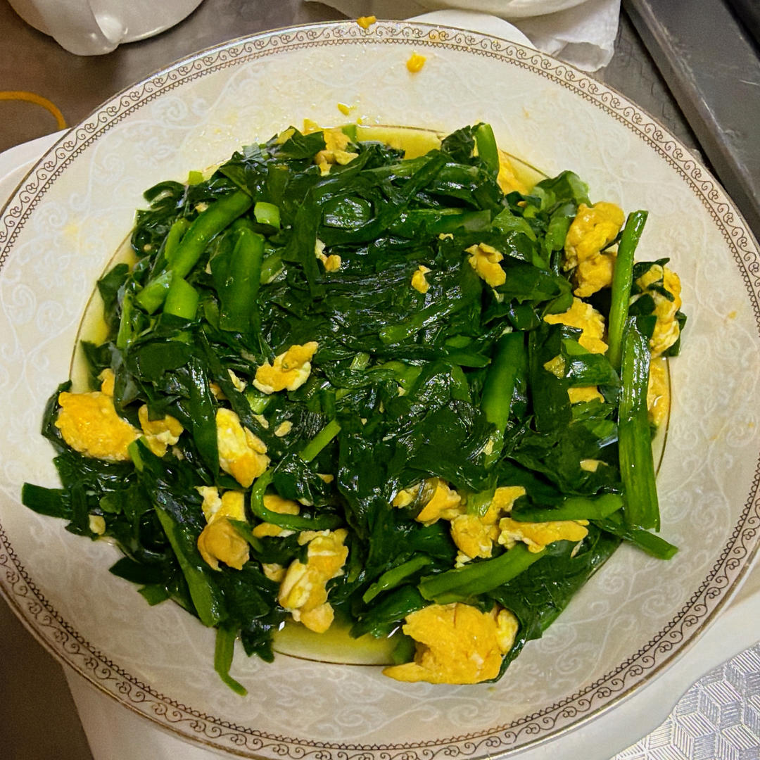 韭菜炒鸡蛋——三分钟快手下饭菜 掌握火候的秘诀