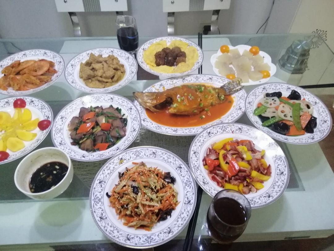 年夜饭菜谱｜花开富贵虾