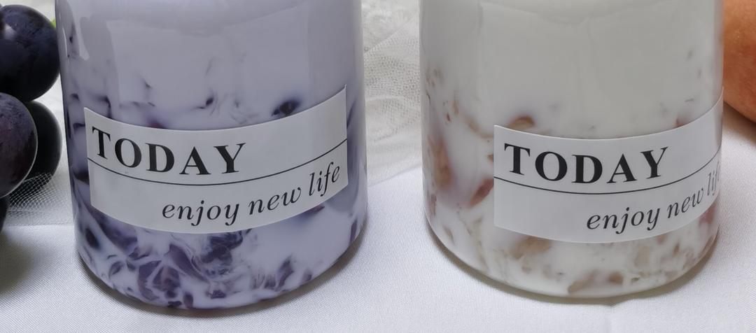 萄之夭夭🍹水果葡萄果冻撞奶