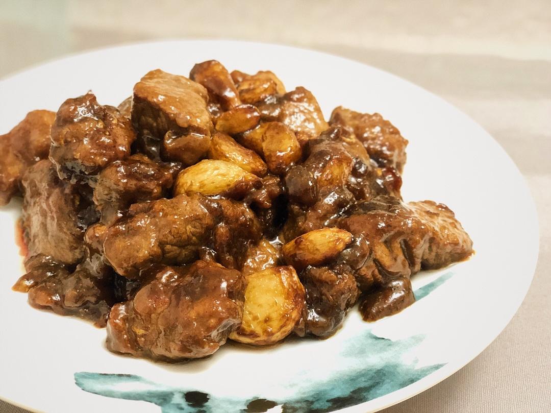 黑蒜子牛肉粒—华美新年味