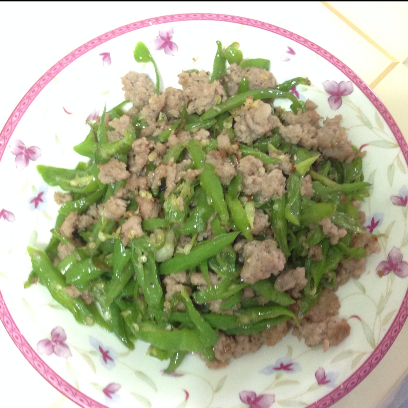 青椒肉丝
