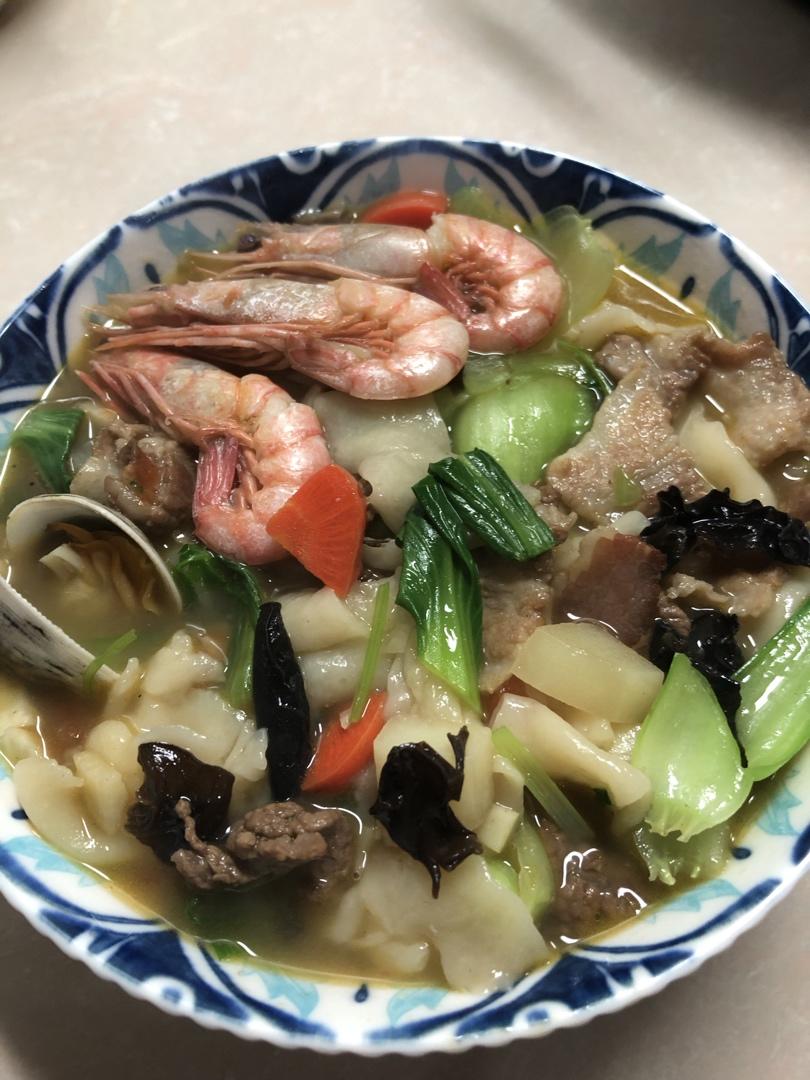 新疆汤饭（揪片子）附揪面片图解