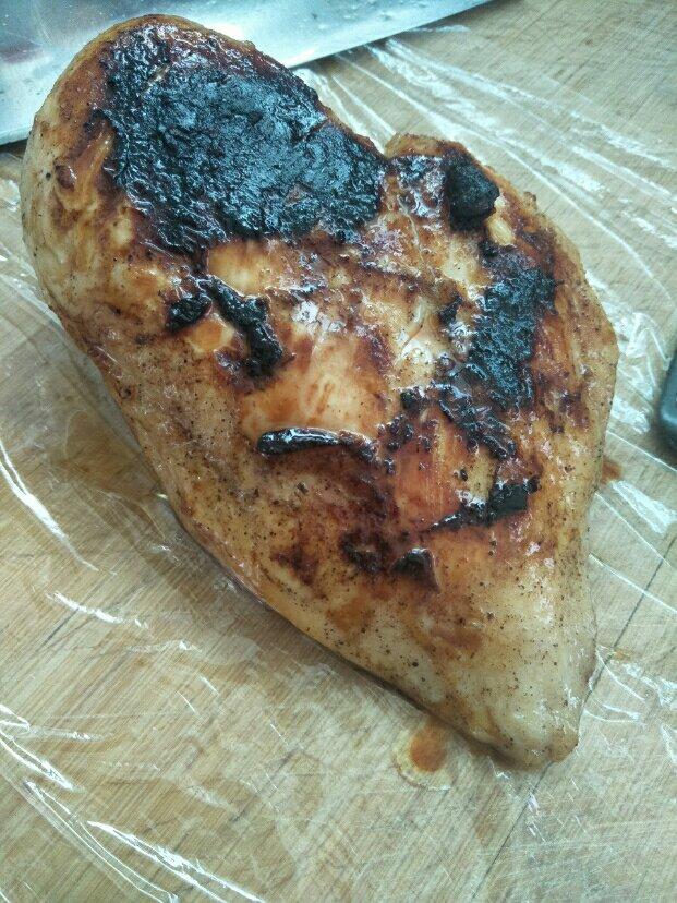 酷炫屌炸天好吃的煎鸡胸肉（香蒜蜂蜜煎鸡胸肉）