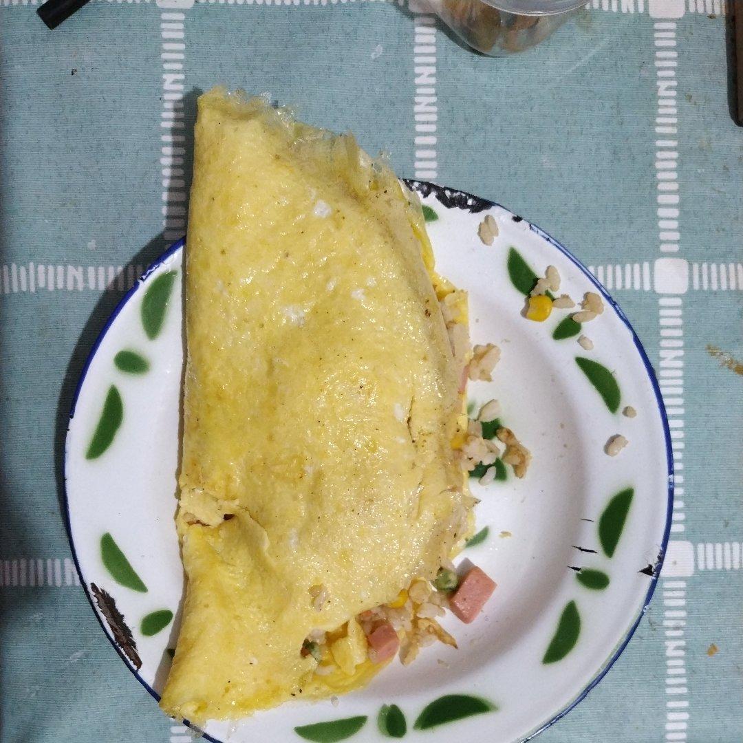 一盘自带感情的蛋包饭