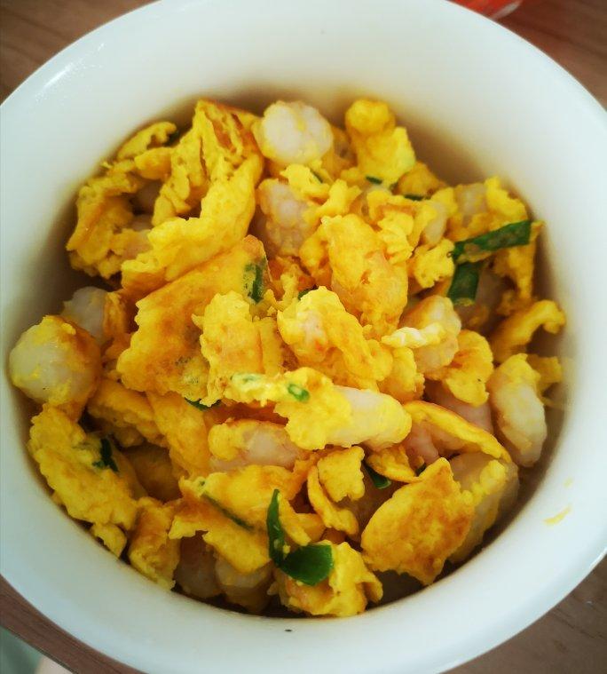 虾仁滑炒鸡蛋