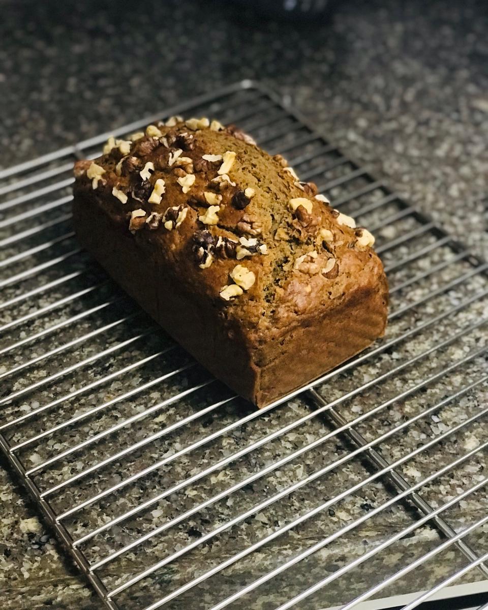 星巴克香蕉核桃蛋糕（Banana loaf）