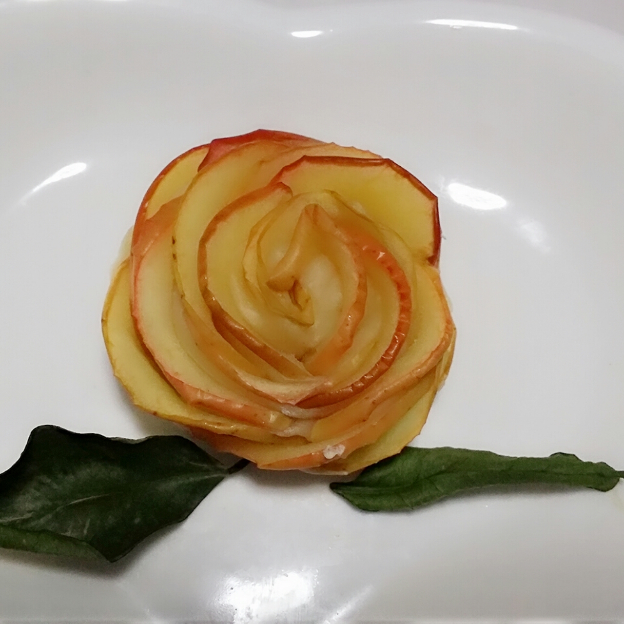 玫瑰苹果派