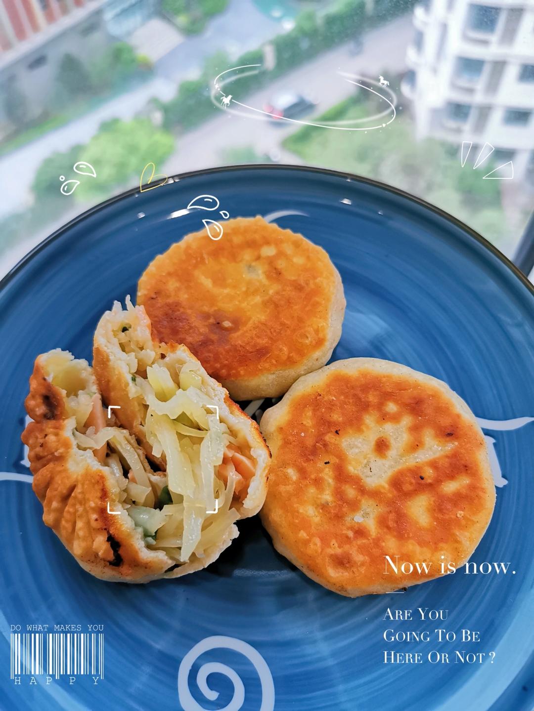 土豆丝火腿馅饼