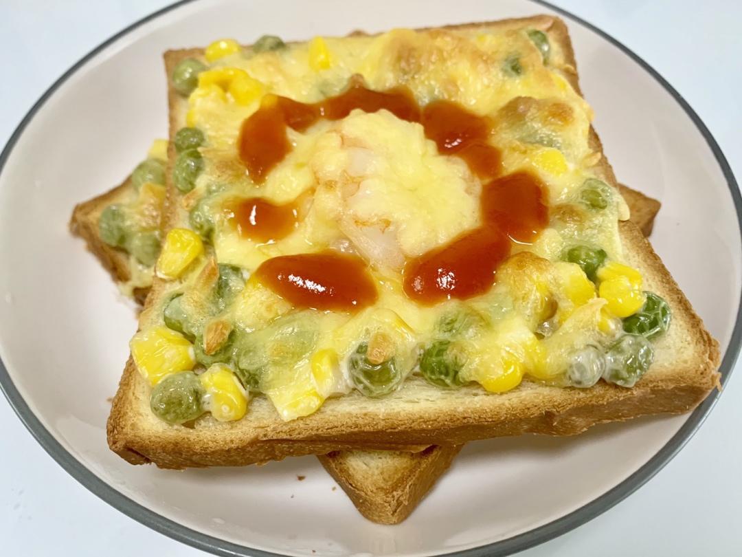 馋哭的小孩，最爱的芝士吐司！