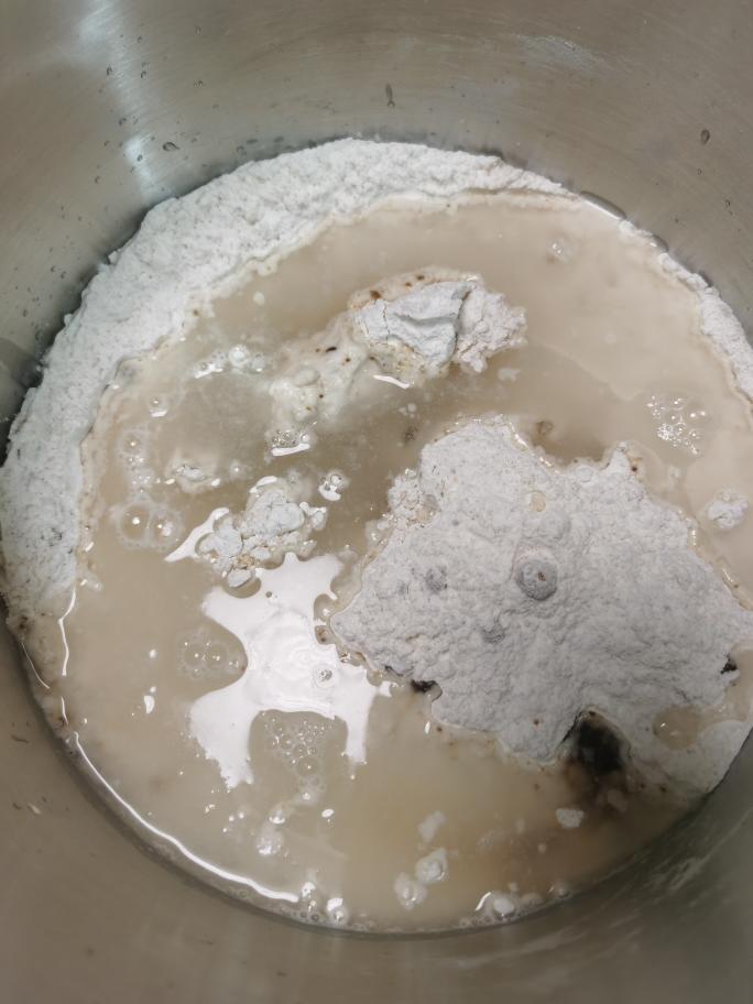 纯奶手撕吐司的做法 步骤1