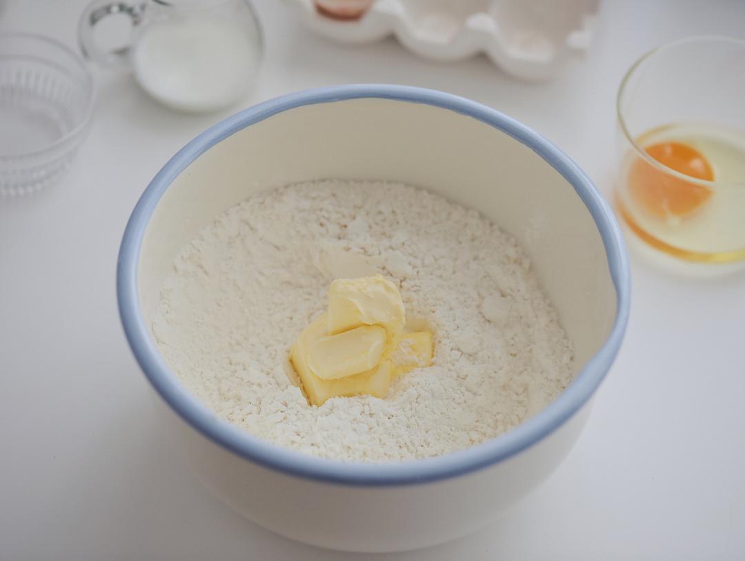 纯奶手撕吐司的做法 步骤1