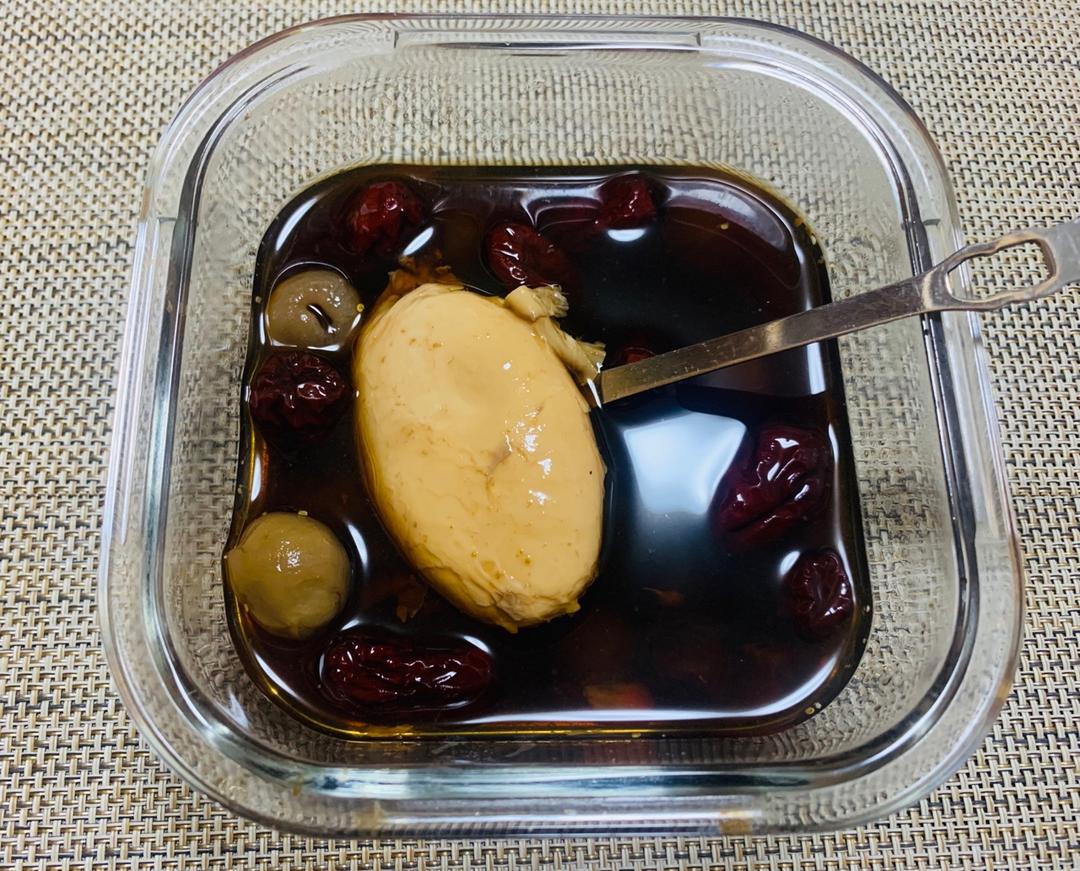 桂圆红枣鸡蛋糖水