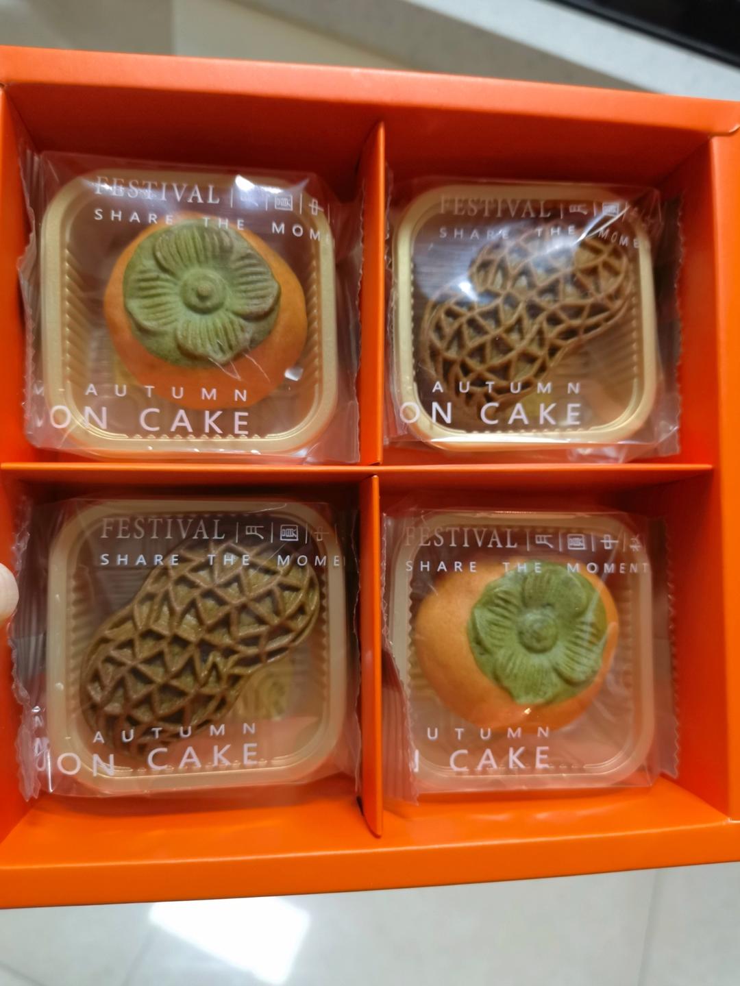 全网独家（原创）柿柿如意—广式金沙奶黄月饼（内附视频做法）