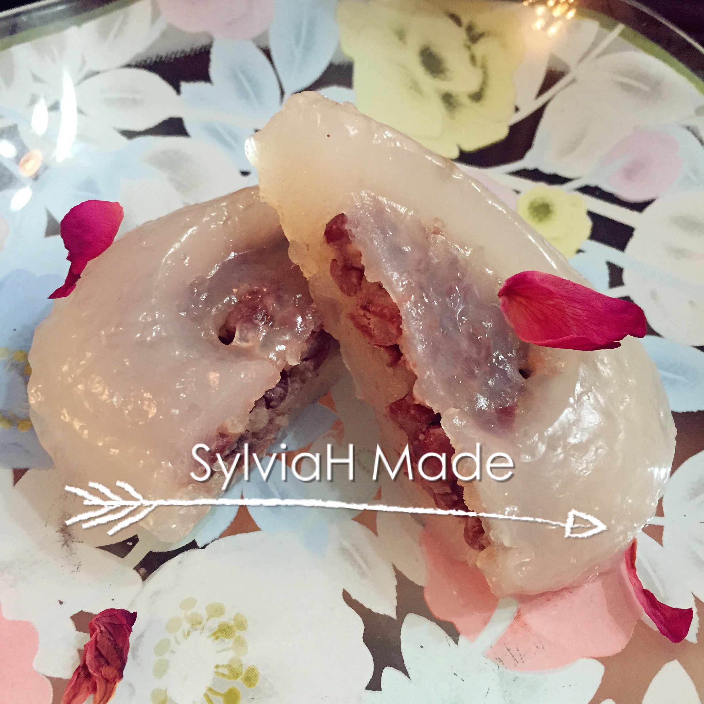 草莓西米布丁