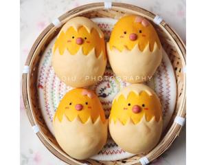 蛋壳鸡宝宝面包的做法 步骤19