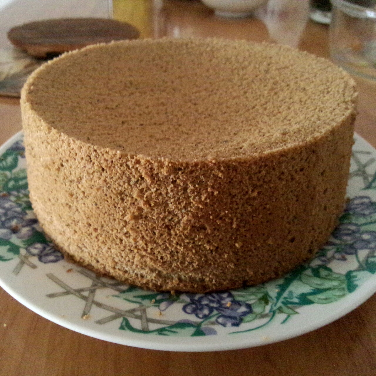 6寸原味戚风蛋糕