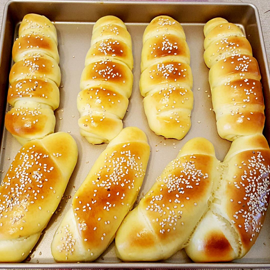 毛毛虫肉松面包