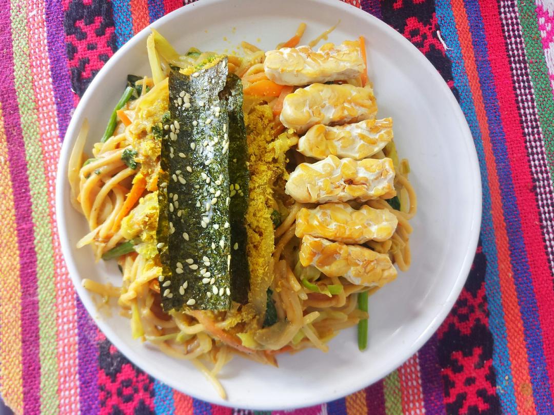 花生酱海苔意面