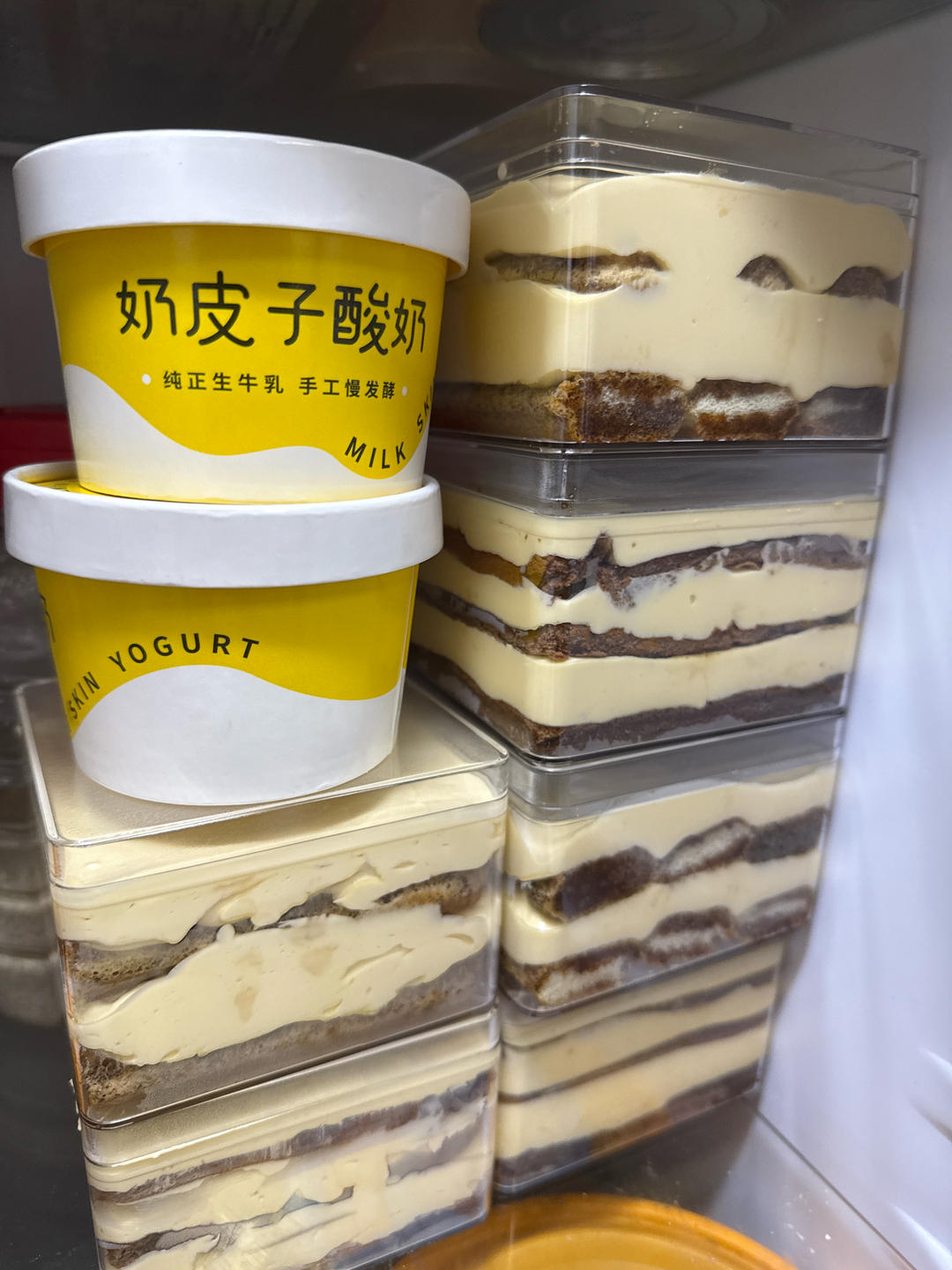 在欧洲学会的经典版提拉米苏