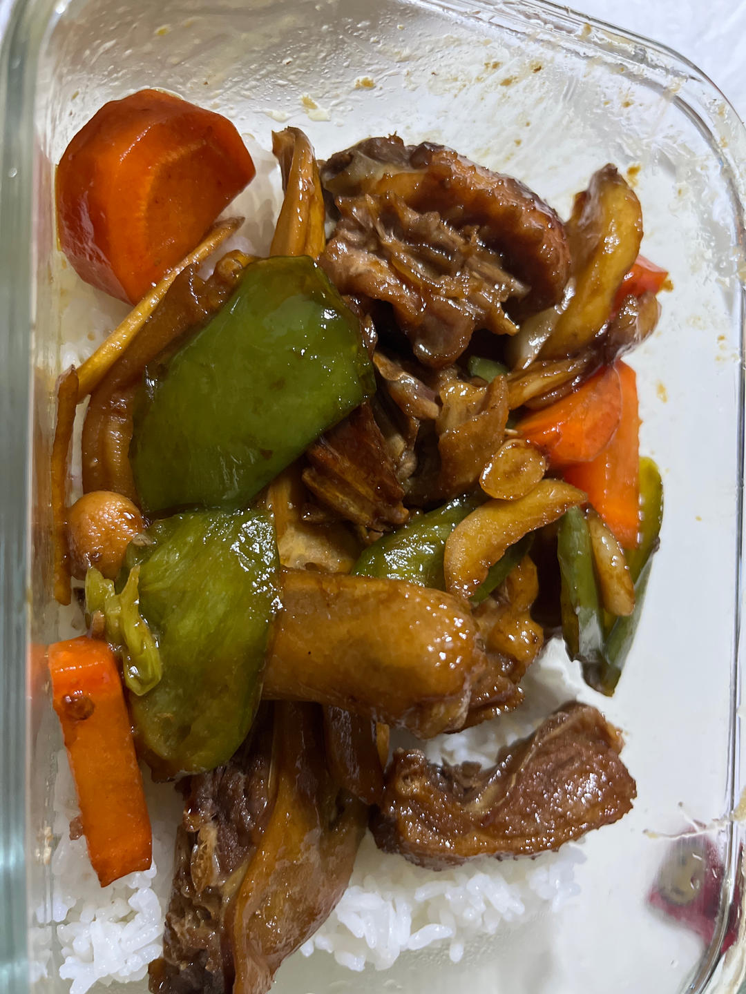 家庭焖鸭肉