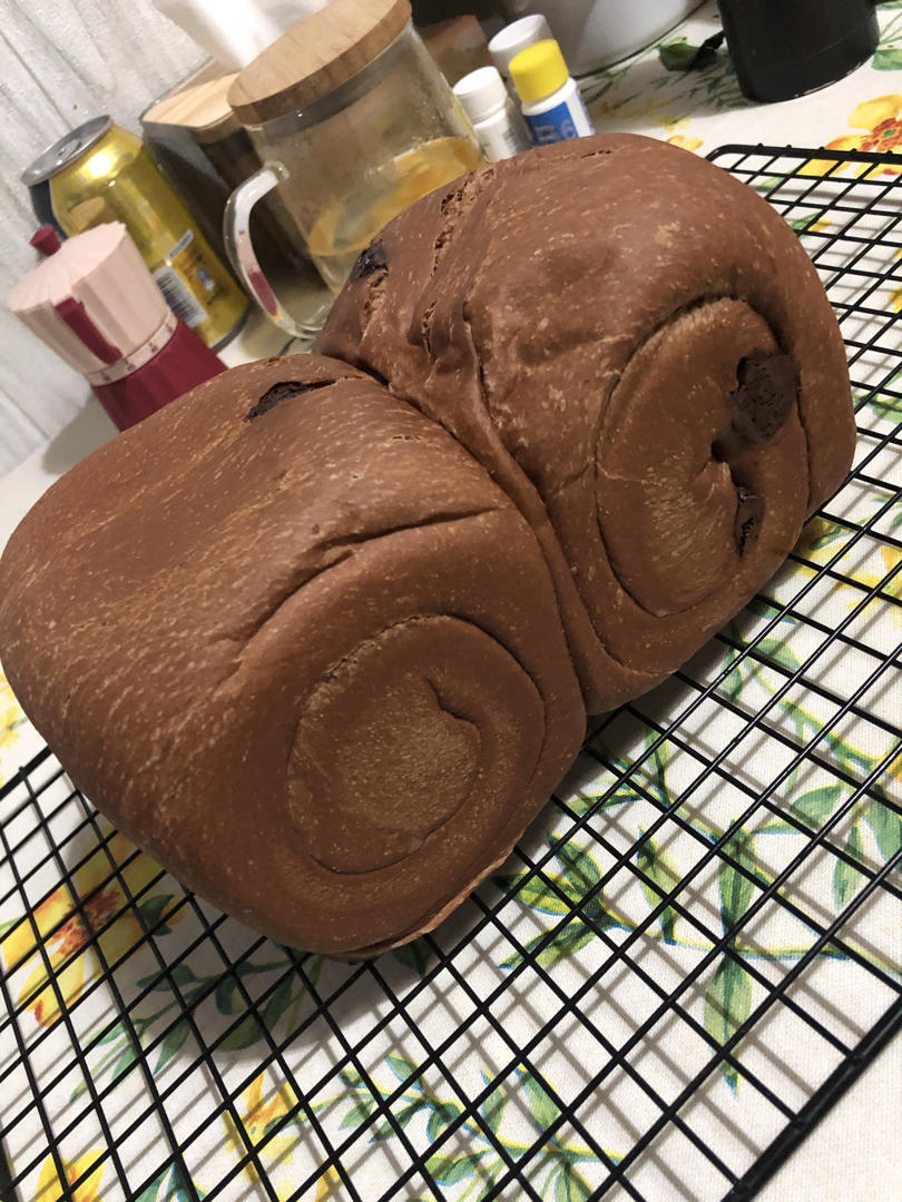 香浓柔软的巧克力吐司