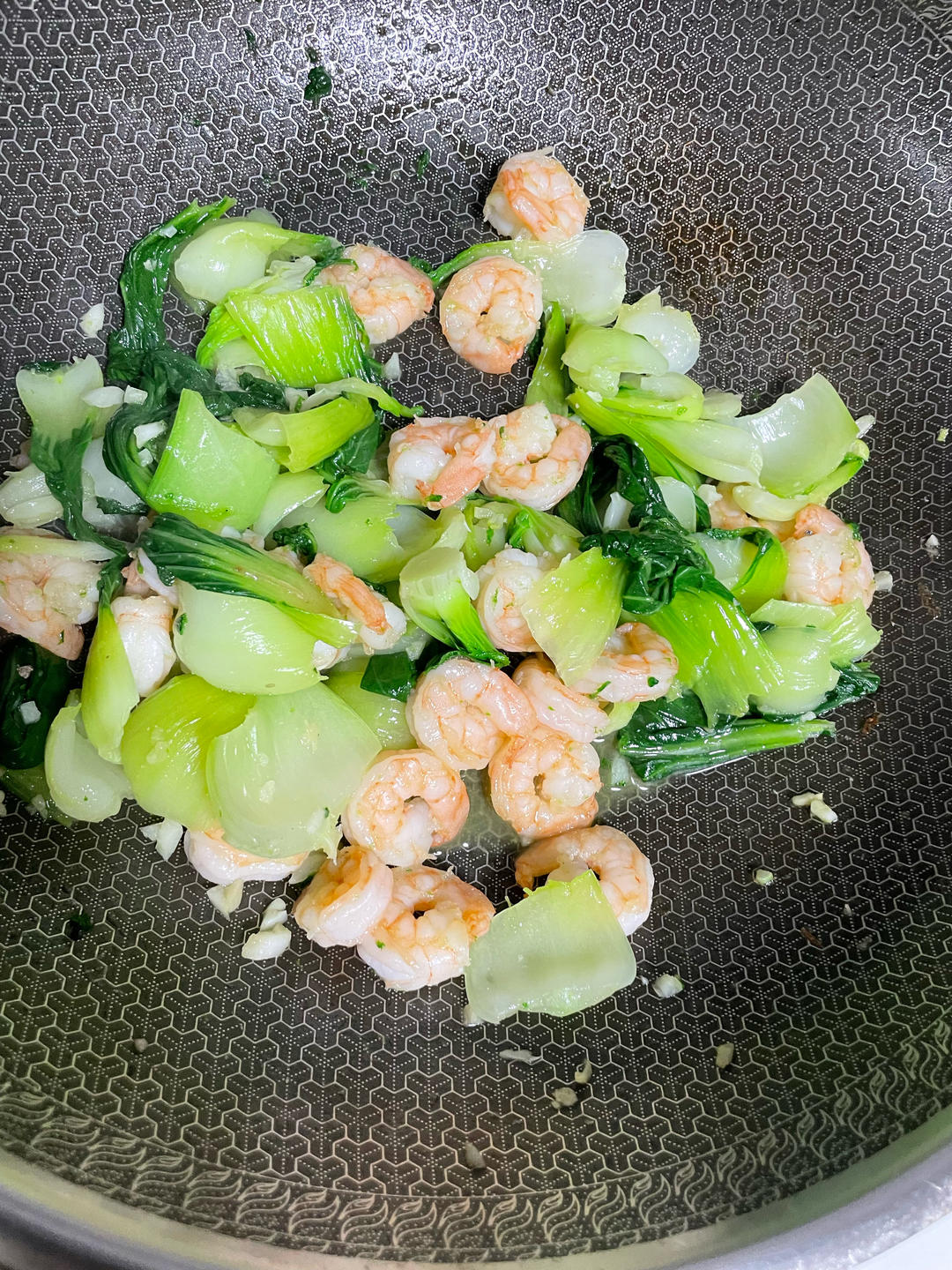 虾仁油菜