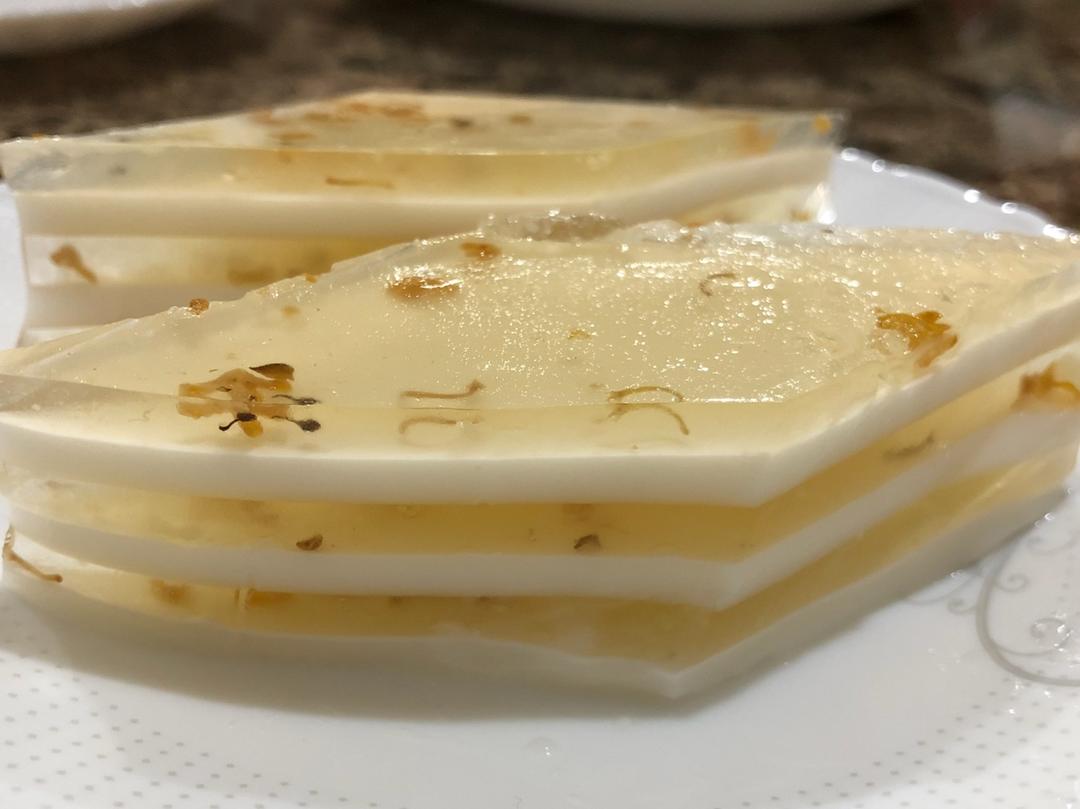椰汁桂花糕
